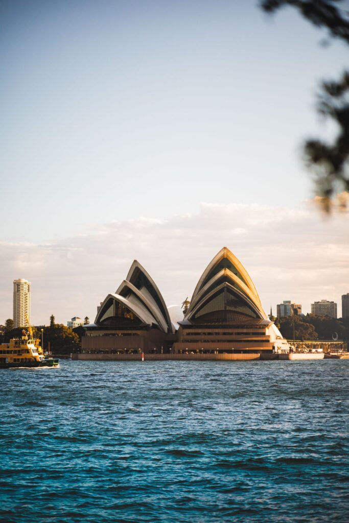 Sydney harbour view representing Australian Government RTP scholarships for PhD and research study